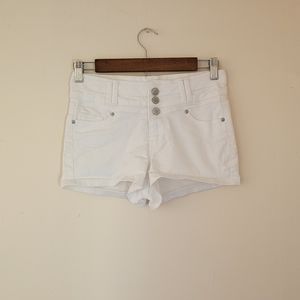 White shorts